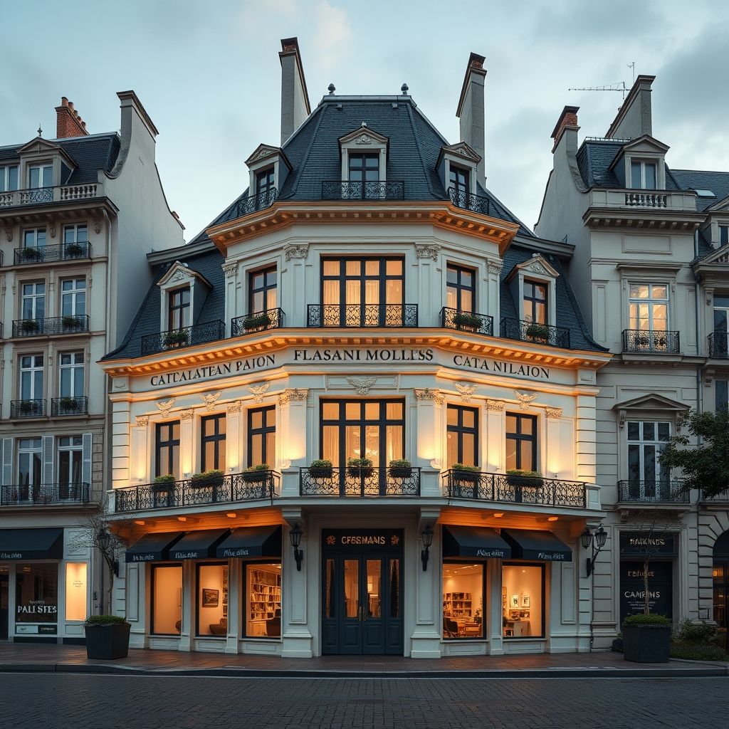บทบาทของอาหารใน Grande Maison Paris